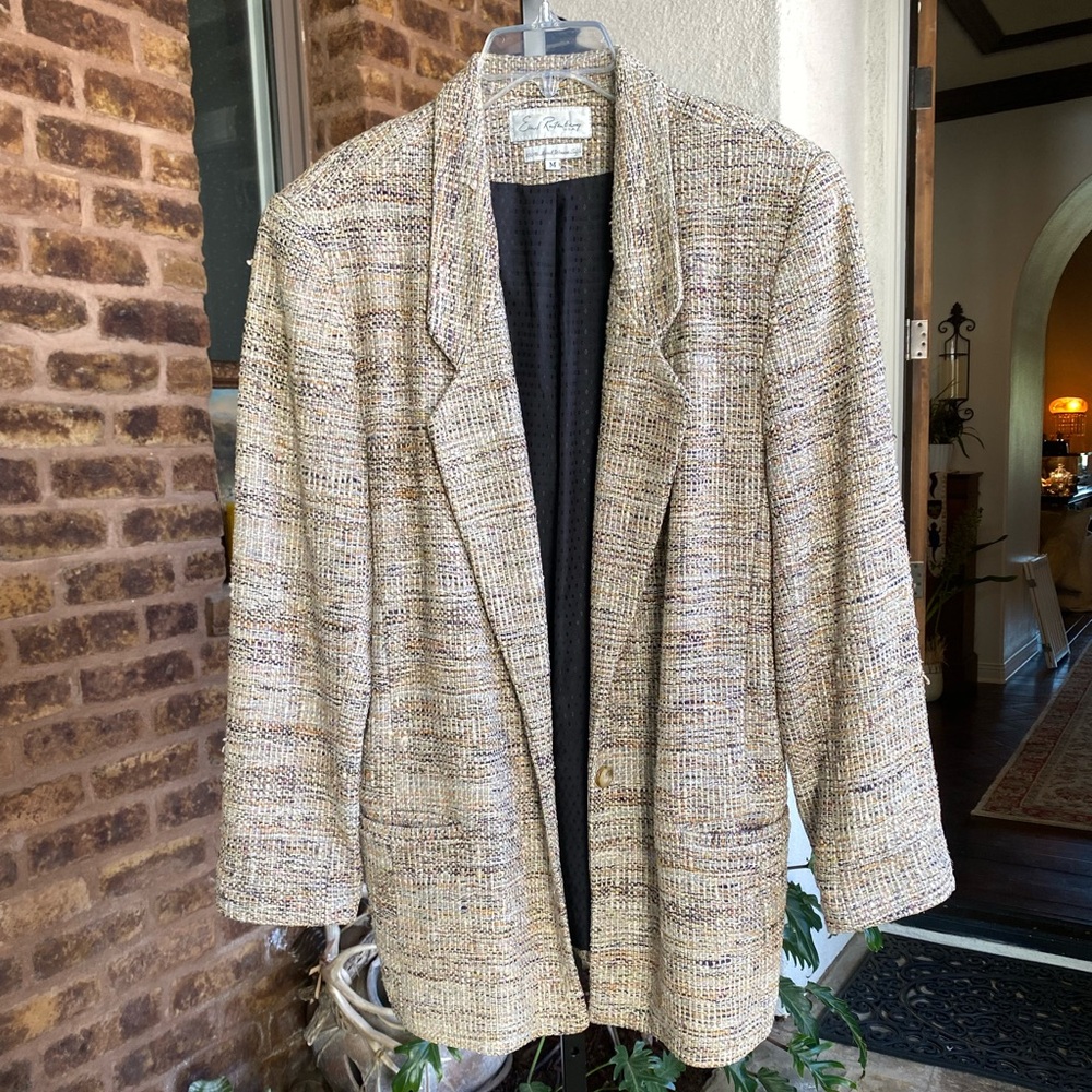 Emil Rutenberg tan blazer - Picture 1 of 4